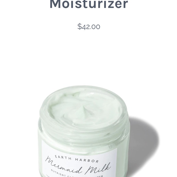 Earth Harbor Mermaid Milk nutrient glow moisturizer 2 oz RV $42 BNIB - Picture 2 of 4